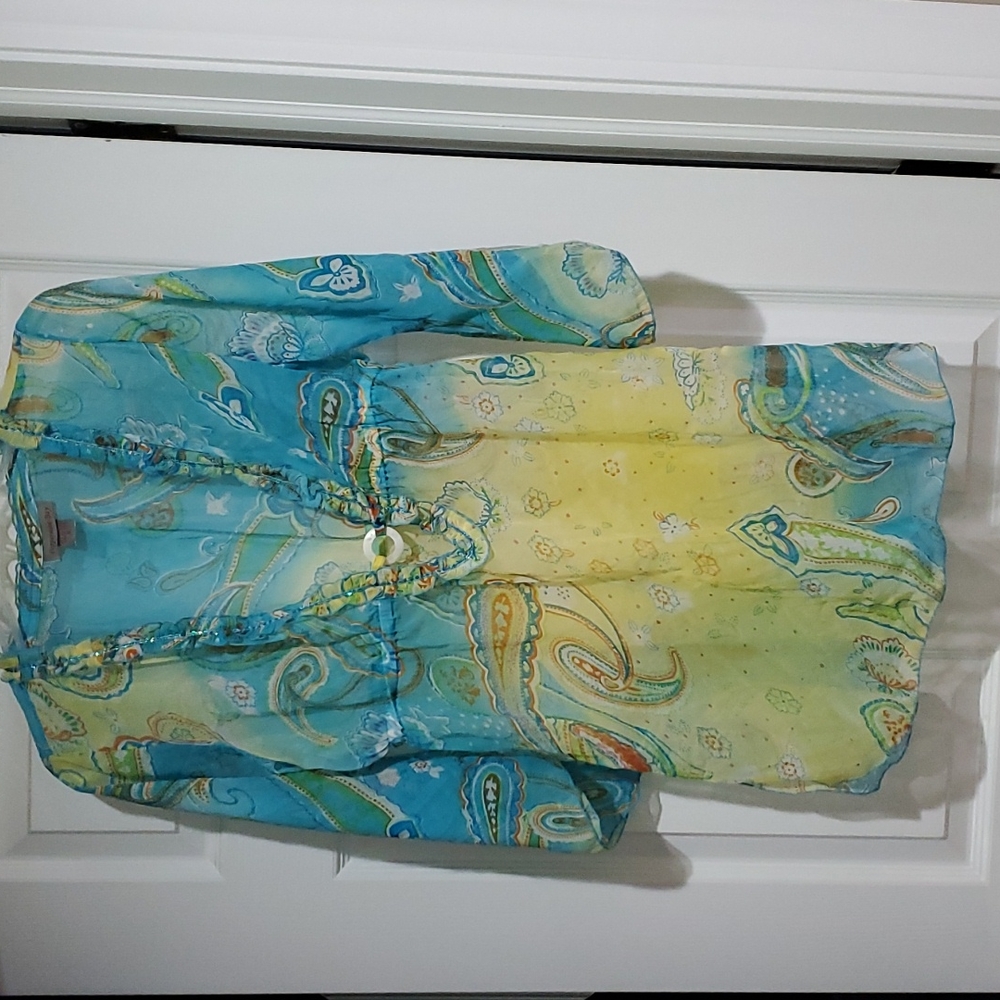 Peppermint Bay swim cover up